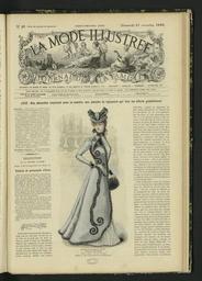 Revue Ancienne La Mode Illustrée N°48 - 30 Novembre 1873 - Collection Vintage