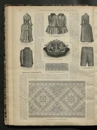 Revue Ancienne LA MODE ILLUSTRÉE N°17 - 27 Avril 1884 - Pièce De Collection (+140 Ans)