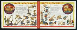 MECCANO 1934 Carte pour PROFESSIONNELLE réservation de