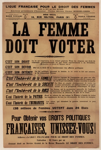 La Femme Doit Voter : C'est Son Droit... C'est Son Devoir... : 138 ...