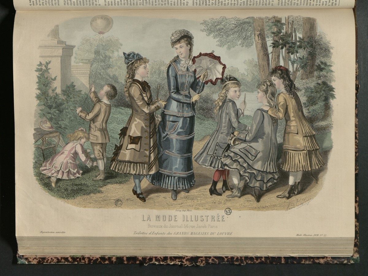 La Mode Illustrée, janv. 1860 – janv. 1936 - Bibliothèques