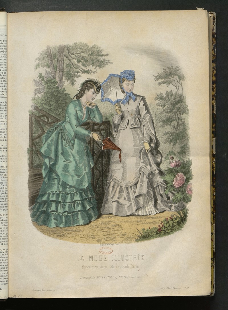 La Mode Illustrée, janv. 1860 – janv. 1936 - Bibliothèques